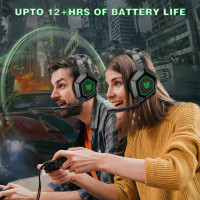 Навушники ONIKUMA Gaming with LED LED K10 2.4 G / 3.5 mm