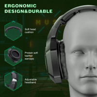 Навушники ONIKUMA Gaming with LED LED K10 2.4 G / 3.5 mm
