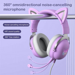 Навушники ONIKUMA Gaming CAT with LED X11
