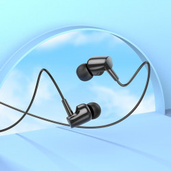Навушники Hoco Story universal earphones with microphone M112