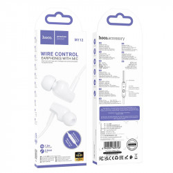 Навушники Hoco Story universal earphones with microphone M112