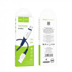 Кабель Hoco Micro USB Ferry charging data cable X70 |1m, 2.4A|