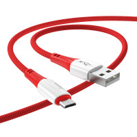 Кабель Hoco Micro USB Ferry charging data cable X70 |1m, 2.4A|