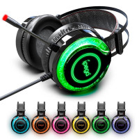 Навушники iPega Gaming with RGB LED PG-R015 Gaming headset |3.5mm, Noice Reduction|
