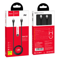 Кабель Hoco Type-C to Lightning with LED Surplus X45 |1m, 3A, PD/18W|