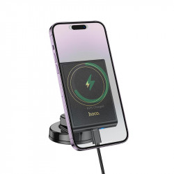 Тримач HOCO Precious magnetic wireless fast charging Car holder HW20 (center console)