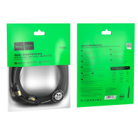 Кабель Hoco General pure copper flat network cable US07 (5M, 1Gbps)