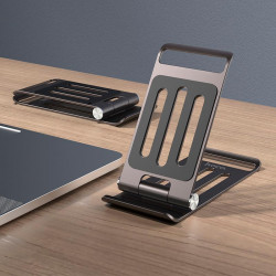 Тримач HOCO Elegant metal folding desktop holder PH49
