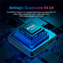 Android TV приставка Amlogic TV BOX X96x4 Air |S905X4, 4GB RAM, 32GB ROM|
