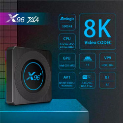 Android TV приставка Amlogic TV BOX X96x4 Air |S905X4, 4GB RAM, 32GB ROM|