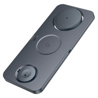 Зарядка Qi HOCO Outstanding 3-in-1 desktop folding magnetic wireless fast charger CQ22 |15W|