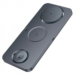 Зарядка Qi HOCO Outstanding 3-in-1 desktop folding magnetic wireless fast charger CQ22 |15W|