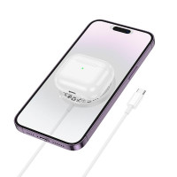 Зарядка Qi Hoco Phantom magnetic wireless fast charger with digital display CW61 |15W|