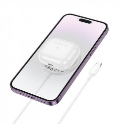 Зарядка Qi Hoco Phantom magnetic wireless fast charger with digital display CW61 |15W|