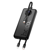 УМБ HOCO Sabio fully compatible power bank with 3 cables J132 10000mah |1USB/1Type-C, 22.5W/3A, PD/Q