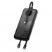 УМБ HOCO Sabio fully compatible power bank with 3 cables J132 10000mah |1USB/1Type-C, 22.5W/3A, PD/Q