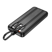 УМБ HOCO Sabio fully compatible power bank with 3 cables J132 10000mah |1USB/1Type-C, 22.5W/3A, PD/Q
