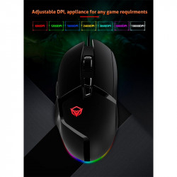 Миша MEETION Backlit Gaming Mouse RGB MT-G3325
