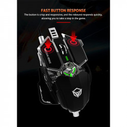 Миша MEETION Backlit Gaming mechanical Mouse RGB MT-M990S