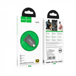 Перехідник Hoco Type-C to HDMI Easy flow adapter UA19 |4K|