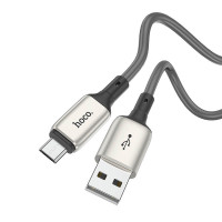 Кабель Hoco Micro USB Howdy charging data cable X66 |1m, 2.4A|
