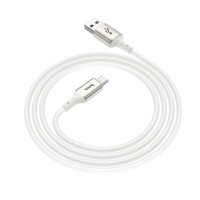 Кабель Hoco Micro USB Howdy charging data cable X66 |1m, 2.4A|