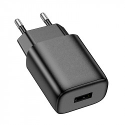 Адаптер мережевий Hoco Solid single Port charger C134A |1USB, 12W/2.4A|