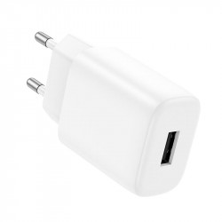 Адаптер мережевий Hoco Solid single Port charger C134A |1USB, 12W/2.4A|