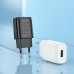 Адаптер мережевий Hoco Type-C Cable Solid single Port charger C134A |1USB, 12W/2.4A|