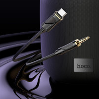 Кабель Hoco Friend digital audio conversion cable aux to Type-C UPA30 |1m, DAC|