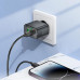 Адаптер мережевий Hoco Smart charger Type-C to Lightning Cable set CS42A |1Type-C/1USB, 30W/3A, PD/QC|