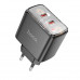 Адаптер мережевий Hoco Smart charger CS43A |2Type-C, 45W/3A, PD/QC|