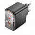 Адаптер мережевий Hoco Smart charger CS43A |2Type-C, 45W/3A, PD/QC|