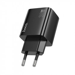 Адаптер мережевий HOCO Fundador four-port charger set N56 |2USB/2Type-C, 30W/3A, PD/QC|