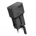Адаптер мережевий Hoco universal travel charger AC24 Mini |1USB/1Type-C, 20W/3A, PD/QC|