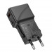 Адаптер мережевий Hoco universal travel charger AC24 Mini |1USB/1Type-C, 20W/3A, PD/QC|