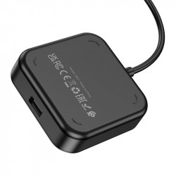Hub адаптер Hoco Easy 4-in-1 converter HB31 (Type-C to USB2.0*4) (L = 0.2 M)