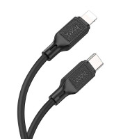Кабель Hoco Type-C to Lightning cool silicone PD charging data cable X90 |1m, 20W, 3A|