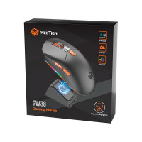 Миша MEETION Wired + 2.4 G+Bluetooth Gaming Mouse With Charing Base GW38 |6 Keys, 8000dpi, 30-60h, RGB|