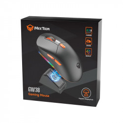 Миша MEETION Wired + 2.4 G+Bluetooth Gaming Mouse With Charing Base GW38 |6 Keys, 8000dpi, 30-60h, RGB|