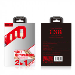 Кабель combo Micro USB + Lightning JOYROOM s-M326 |1.5M|