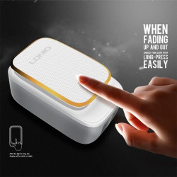 Адаптер мережевий LDNIO Micro USB Cable Touch Light A2205 |2USB, 2.4A|