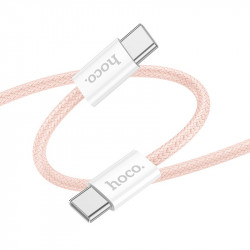 Кабель HOCO Source 60W charging data Cable Type-C to Type-C X104 |2M|