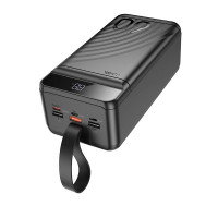 УМБ HOCO Element power bank with digital display J123C 60000mAh |3USB/Type-C/Lightning, QC/PD, 22.5W/2.4A|