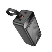 УМБ HOCO Element power bank with digital display J123C 60000mAh |3USB/Type-C/Lightning, QC/PD, 22.5W/2.4A|