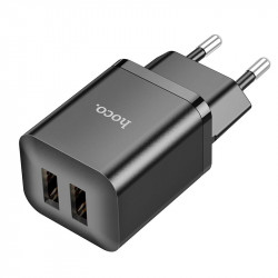 Адаптер мережевий HOCO Maker dual port charger N25 |2USB, 2.1A|