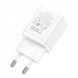 Адаптер мережевий HOCO Maker dual port charger N25 |2USB, 2.1A|