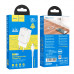 Адаптер мережевий Hoco Micro USB Cable Maker dual port charger set N25 |2USB, 2.1A|