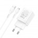 Адаптер мережевий Hoco Micro USB Cable Maker dual port charger set N25 |2USB, 2.1A|