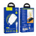 Адаптер мережевий HOCO Type-C to Type-C Cable founder charger set N28 |1USB/1Type-C, 20W/3A, PD/QC|